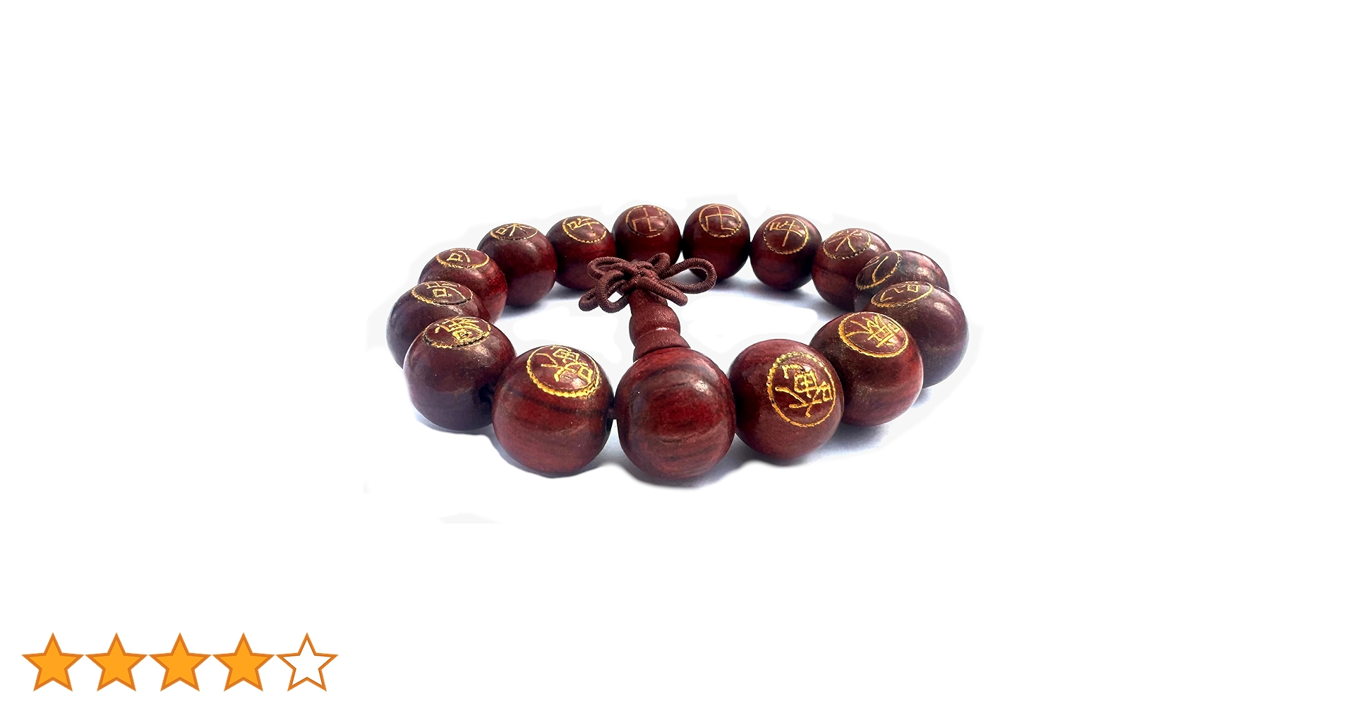 Amazon | 紫クジラ ユニ チベット仏教 木製数珠ブレスレット